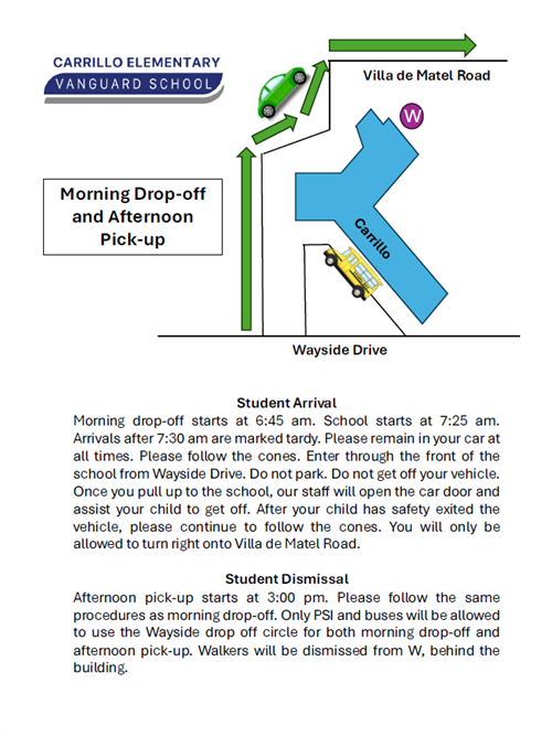 Student Drop Off